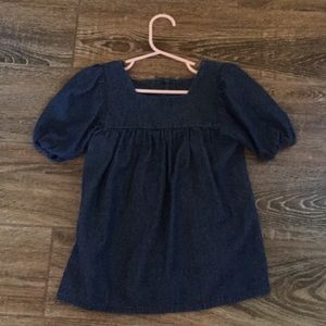 Like new Jean tunic! 18m